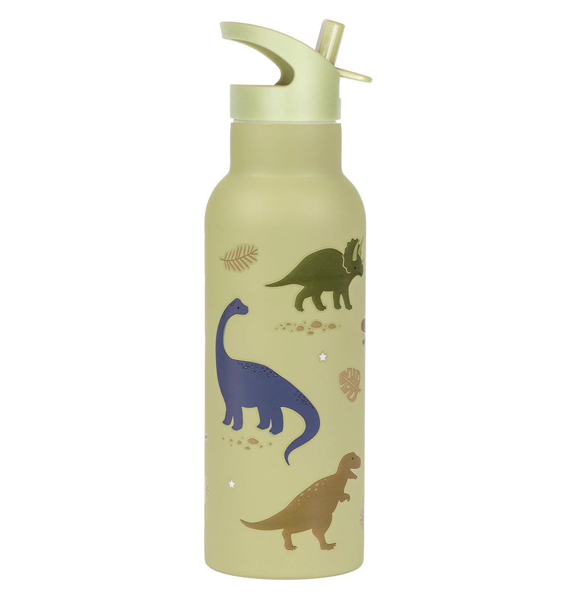 Gourde XL en inox - Dinosaures – vue 3 – A Little Lovely Company
