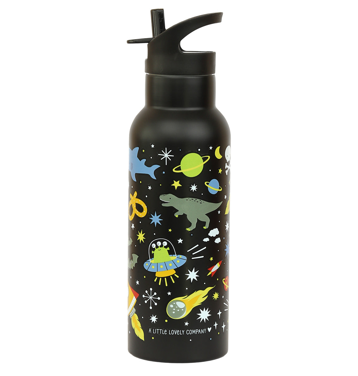 Gourde XL en inox - Galaxie – vue 4 – A Little Lovely Company