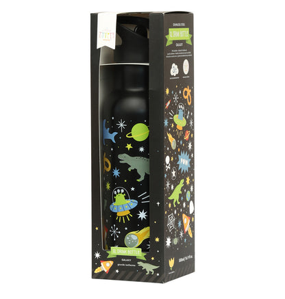 Gourde XL en inox - Galaxie – vue 7 – A Little Lovely Company