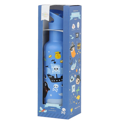 Gourde XL en inox - Pirates – vue 7 – A Little Lovely Company