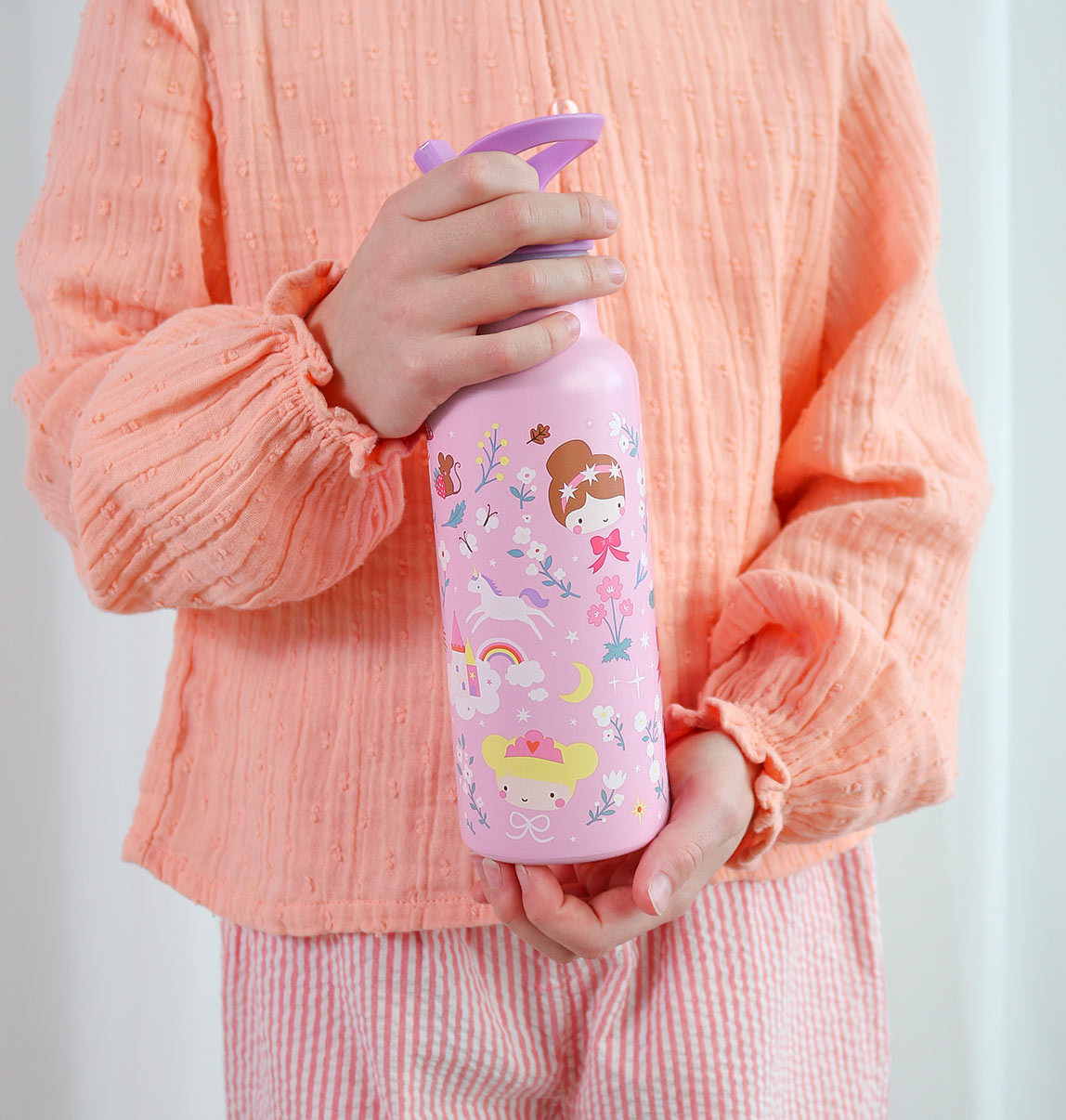 Gourde XL en inox - Princesses