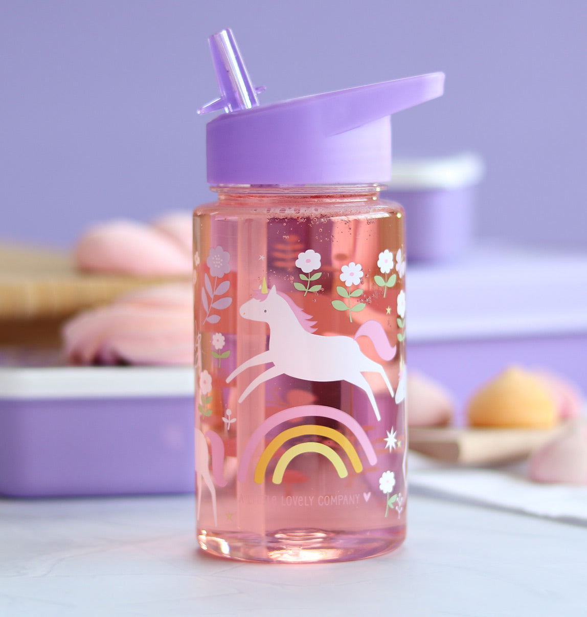 Gourde enfant - Unicorn Dreams – vue 4 – A Little Lovely Company