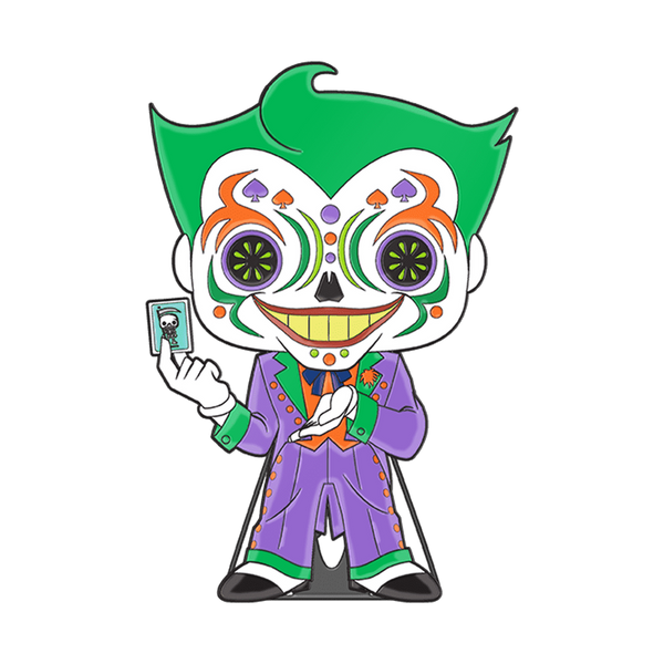 Funko Pop! Pin The Joker (Dia De Los DC) (Glow)