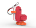 Red Duck Racer Keyring