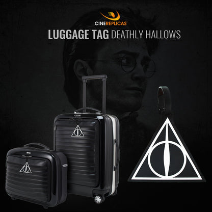 *Étiquette à bagage Les Reliques de la Mort