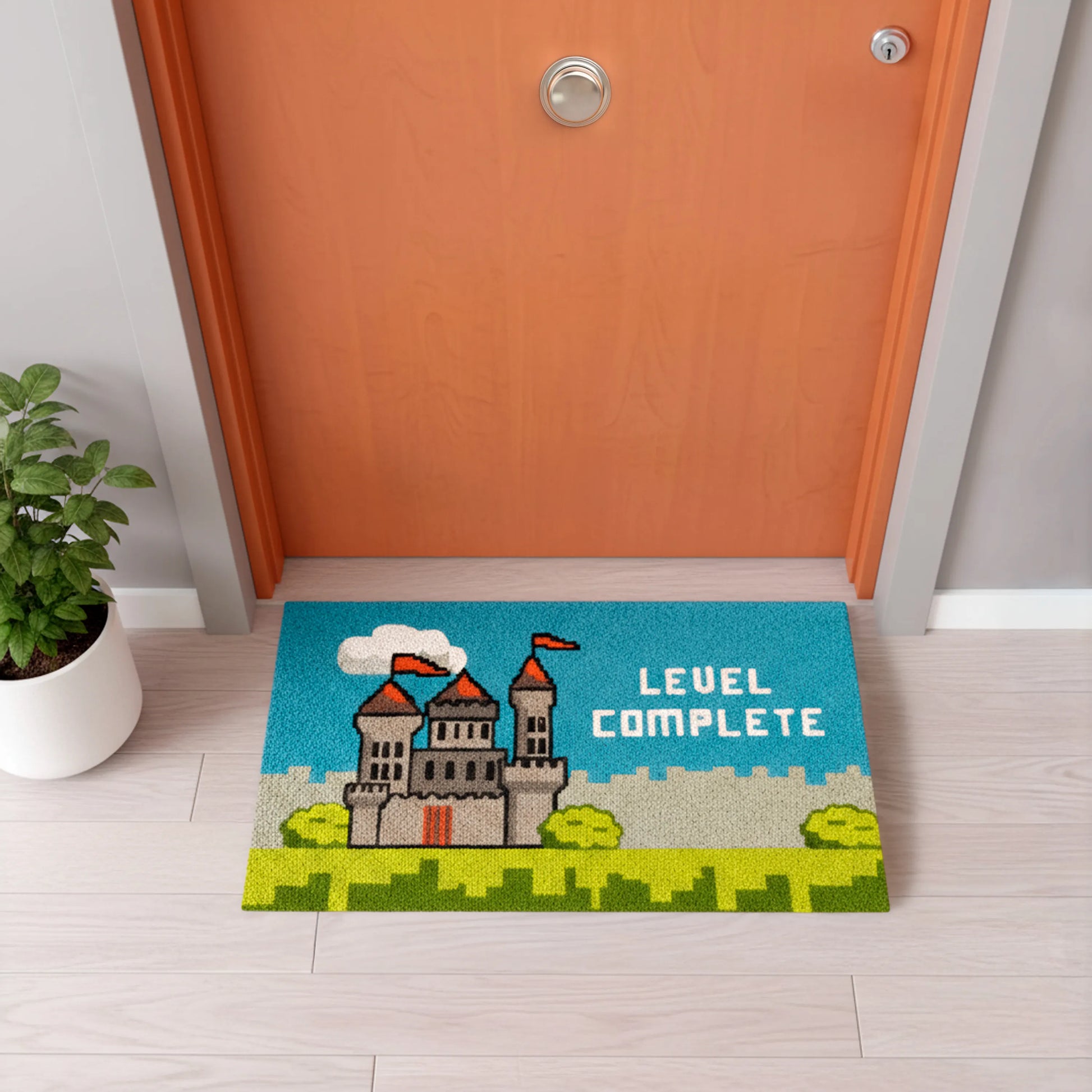 Paillasson « Level complete » – Fisura – vue 3