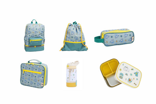 All-in-one school set FUNKY DOGS