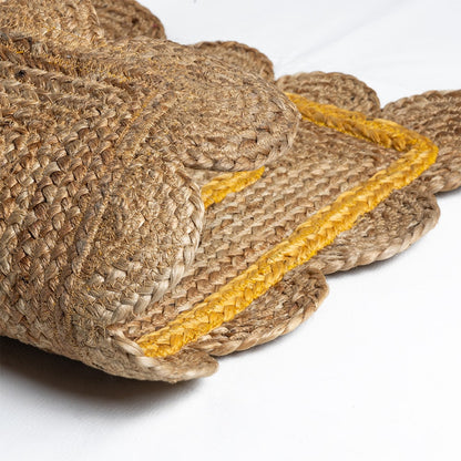 Paillasson en Jute – Jaune – Fisura – vue 3