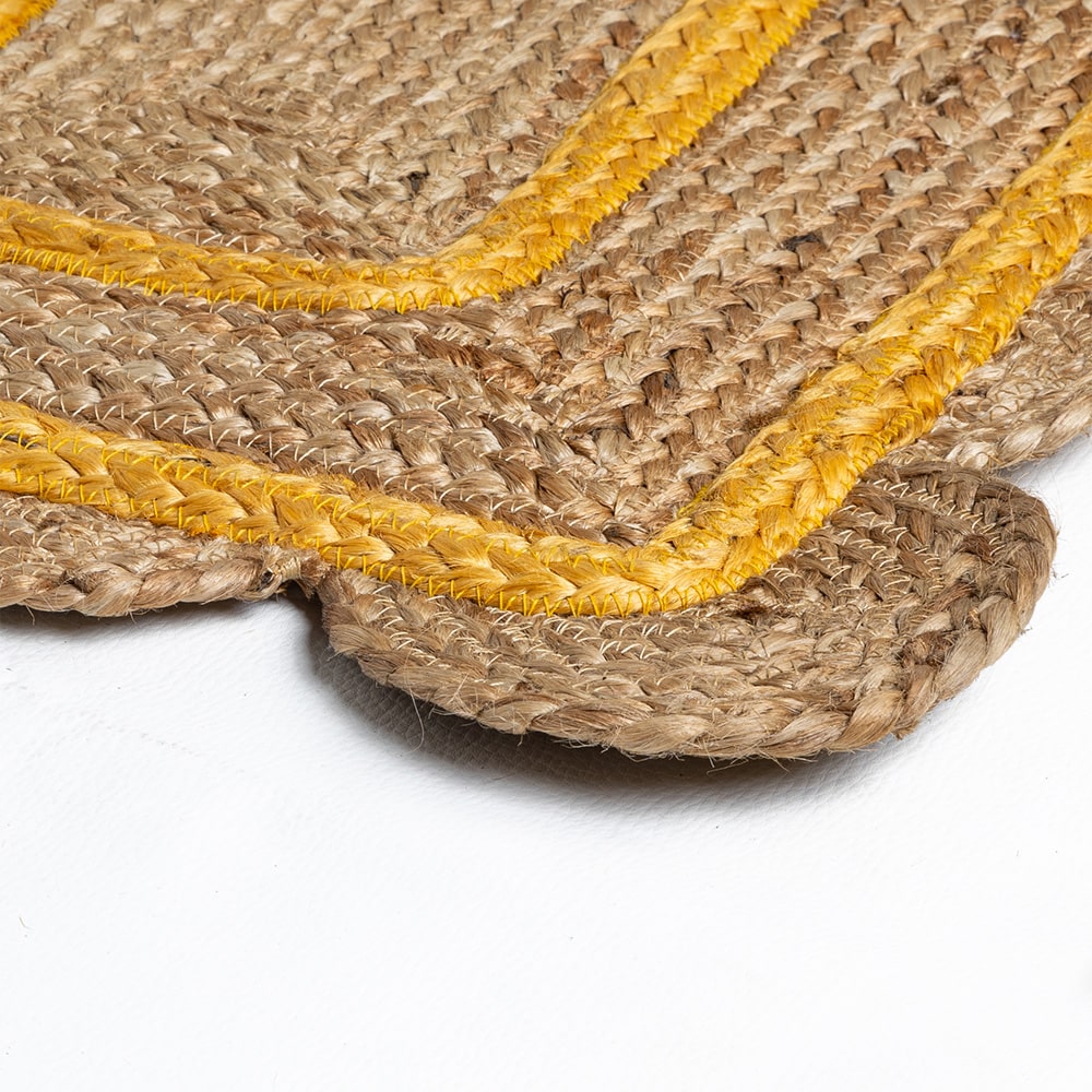 Paillasson en Jute – Jaune