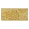 Réplique collector Cyberpunk 2077 - 24k Gold Plated Metal Eurodollar