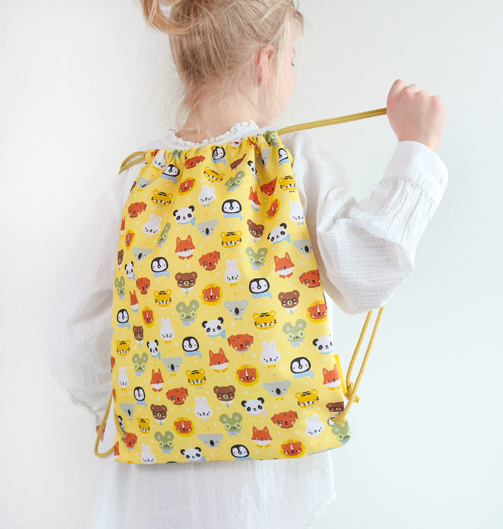 Sac à cordons enfant - Amis des animaux