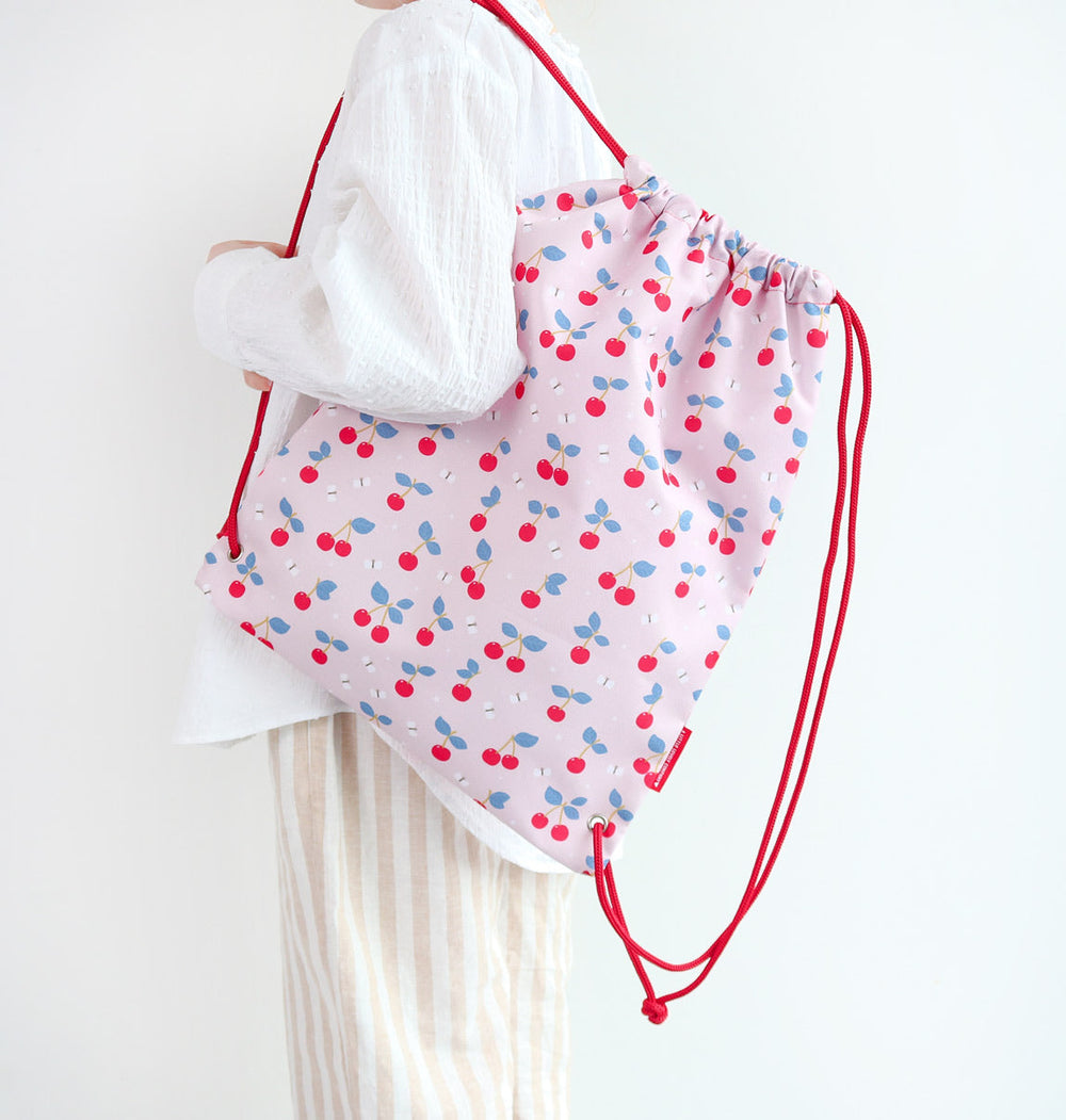 Sac à cordons enfant - Cerises