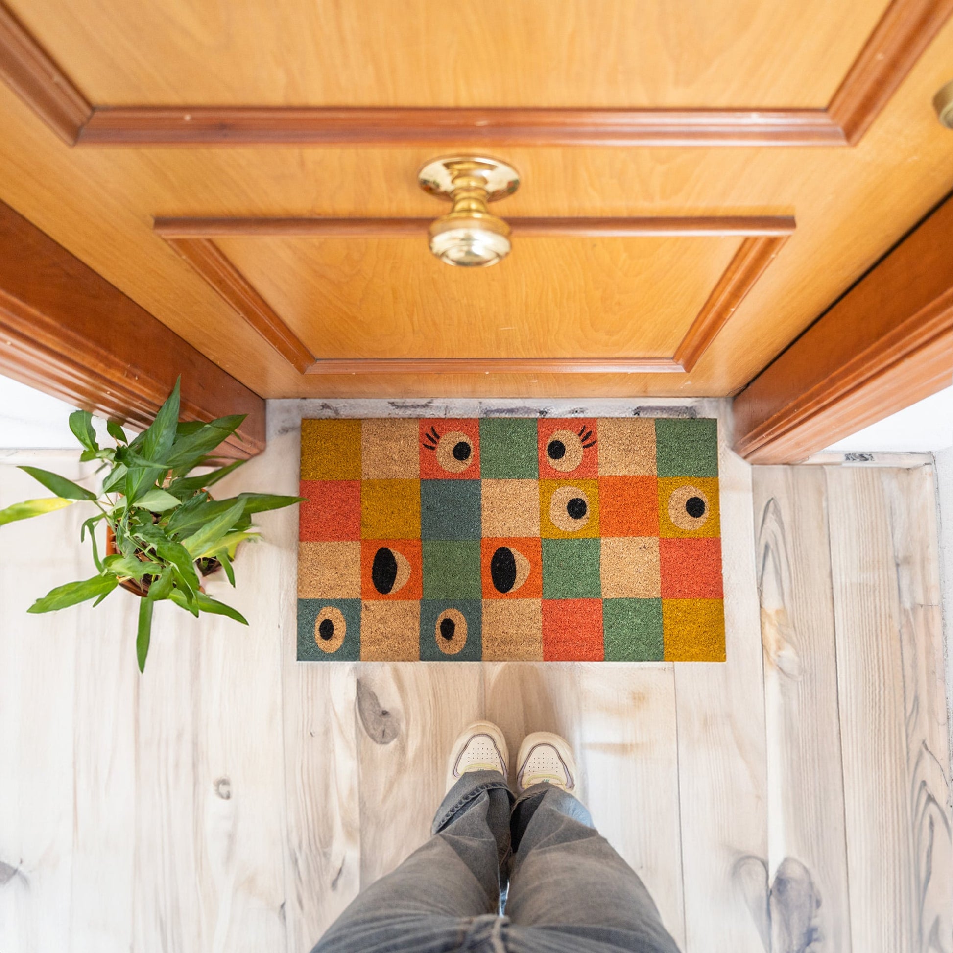Paillasson Motifs Yeux – Fisura – vue 2
