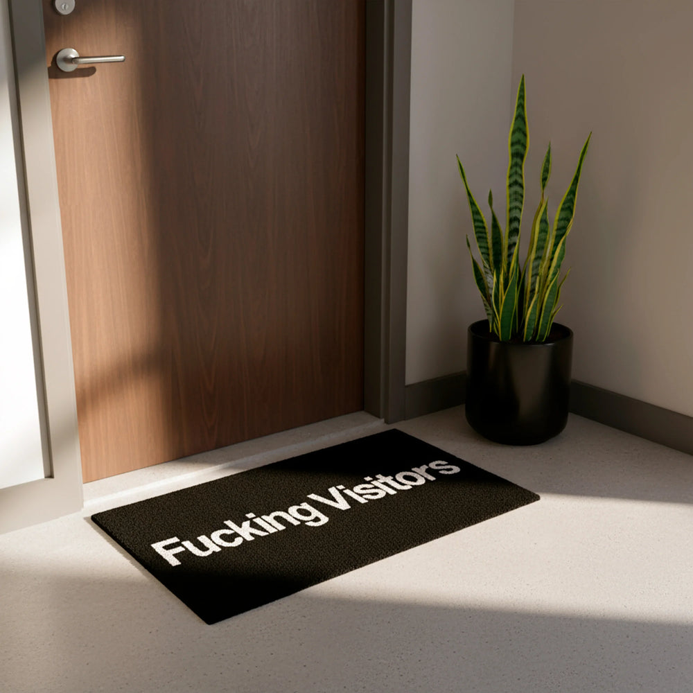 Paillasson « Fucking visitors »