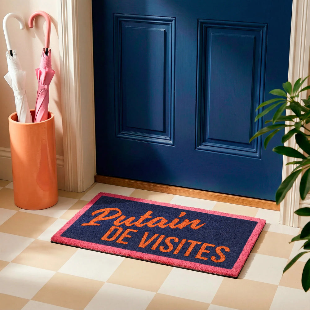 Paillasson « Putain de visites »