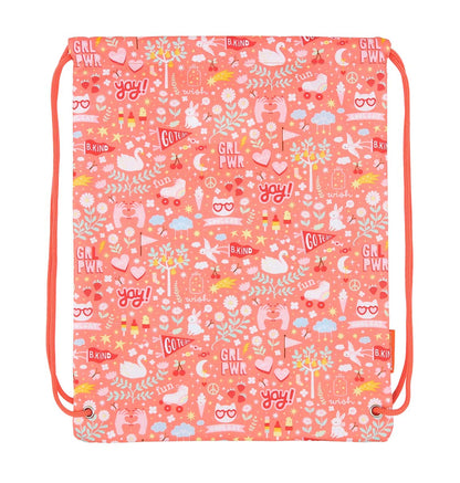 Sac à cordons enfant - Fun – vue 4 – A Little Lovely Company