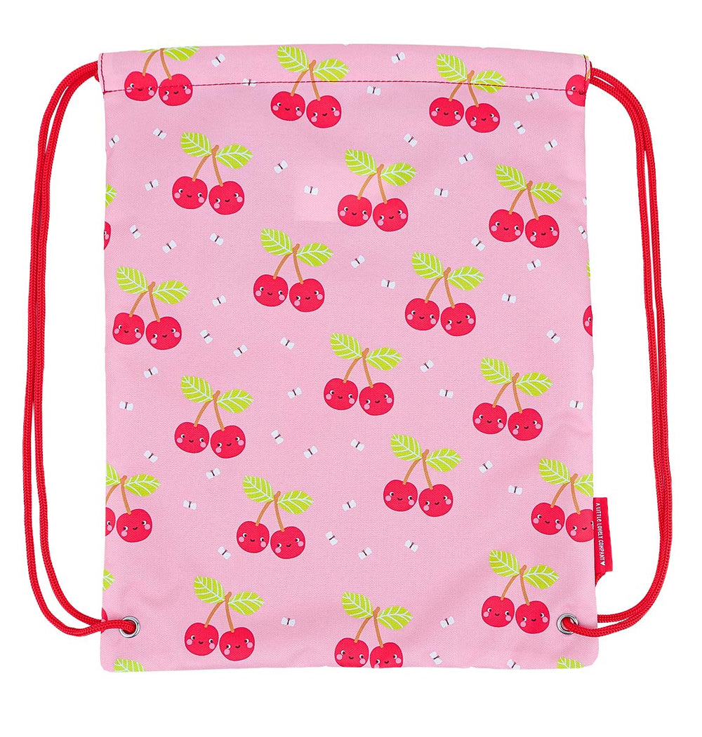 Sac à cordons enfant - Cerises joyeuses