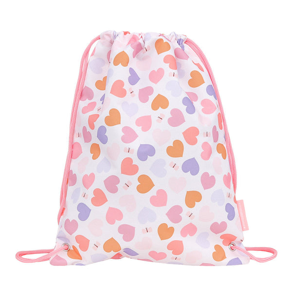 Sac à cordons enfant - Cœurs – A Little Lovely Company