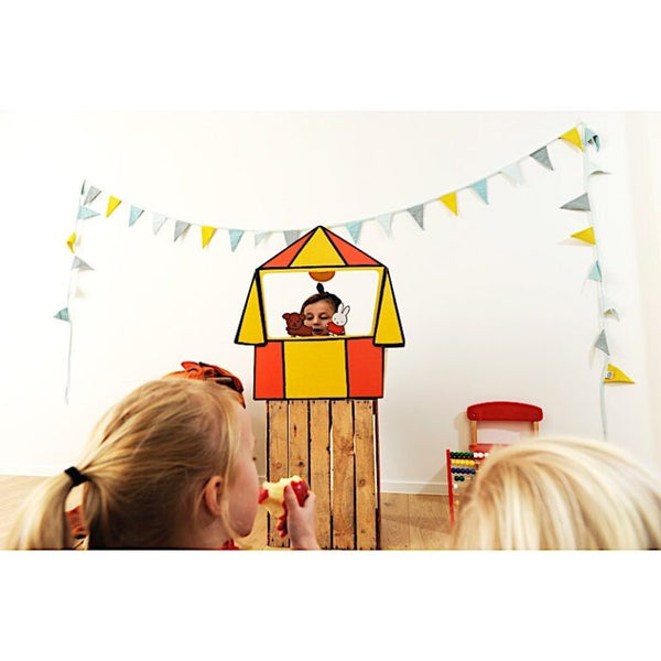 Théâtre de Marionnettes en Carton Lapin Miffy