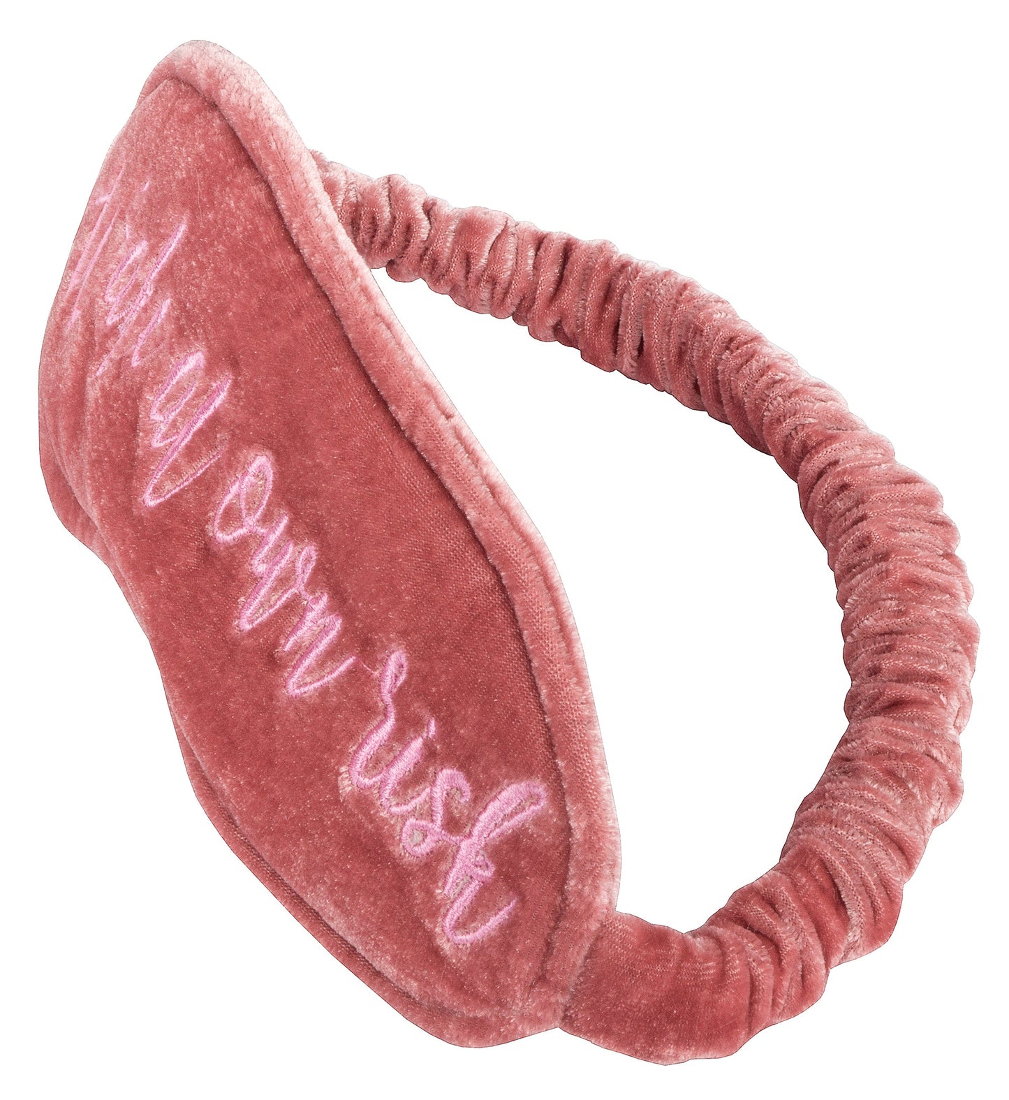 Velvet Sleeping Mask - Wake At Your Own Risk