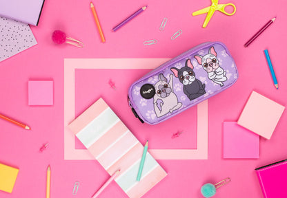 Frenchie Yoga Trousse scolaire