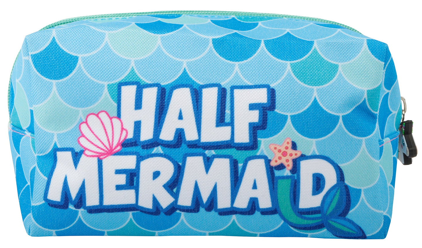 Half & Half Trousse scolaire ou de maquillage