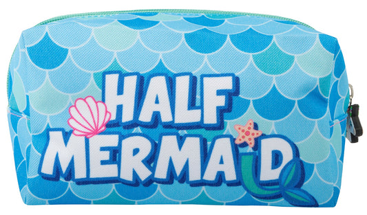 Half & Half Pencil Case/Makeup Bag