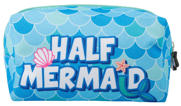 Half & Half Pencil Case/Makeup Bag