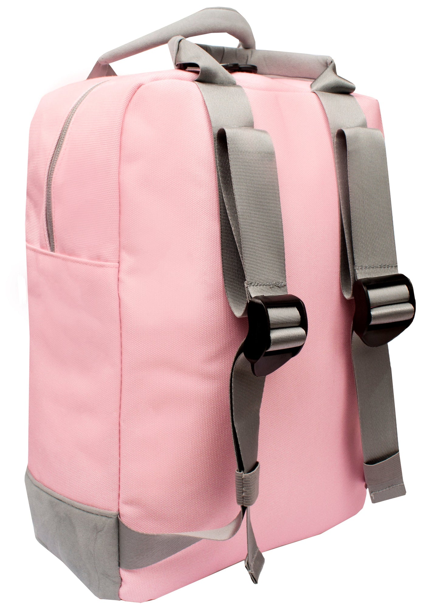 Sac à dos ado rose / gris