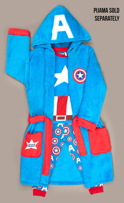 Personalized Kids Captain America Robe