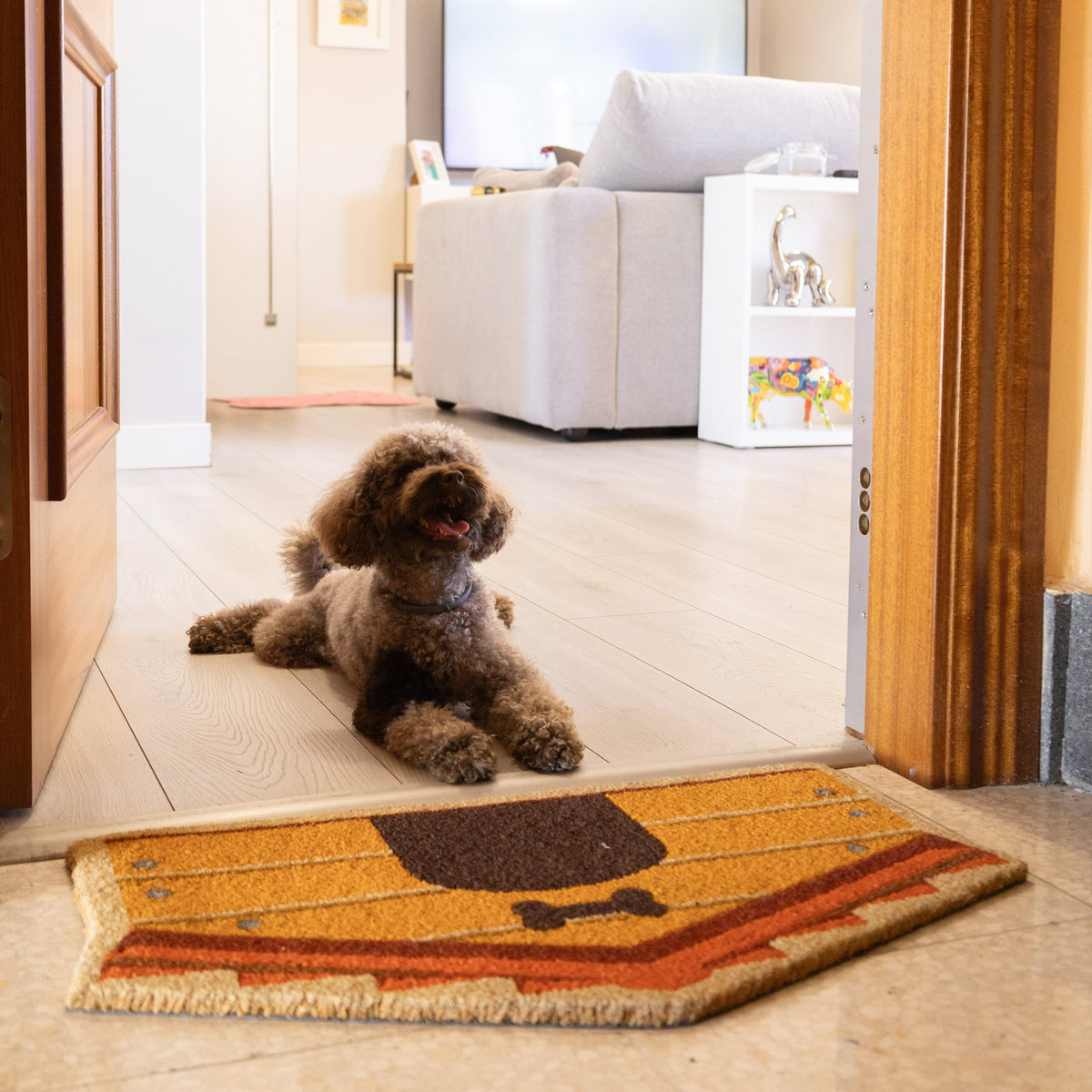 Doormat dog house