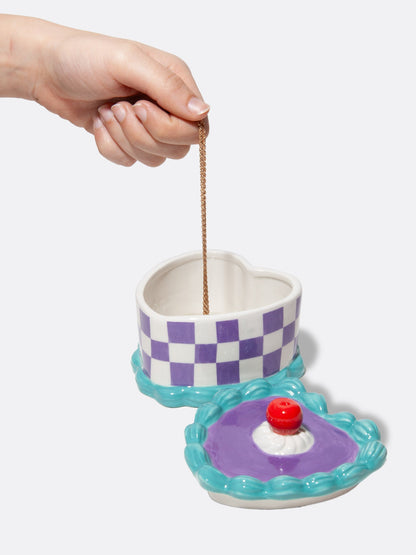 Boîte de rangement Sweetie Gâteau cœur