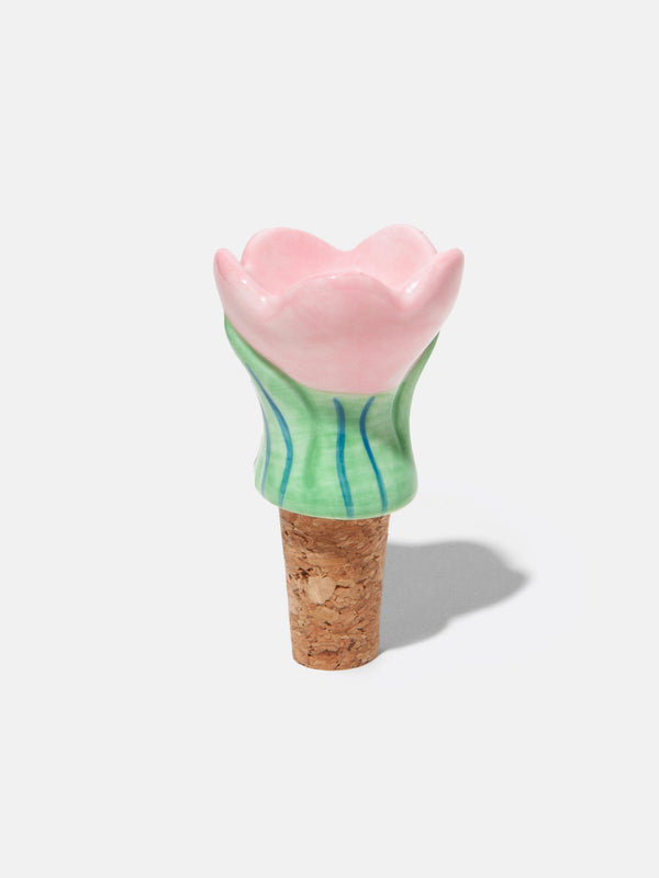 Bloom bottle stopper