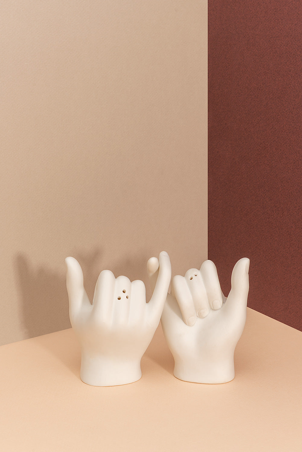 Salt &amp; Pepper Friendship Hands