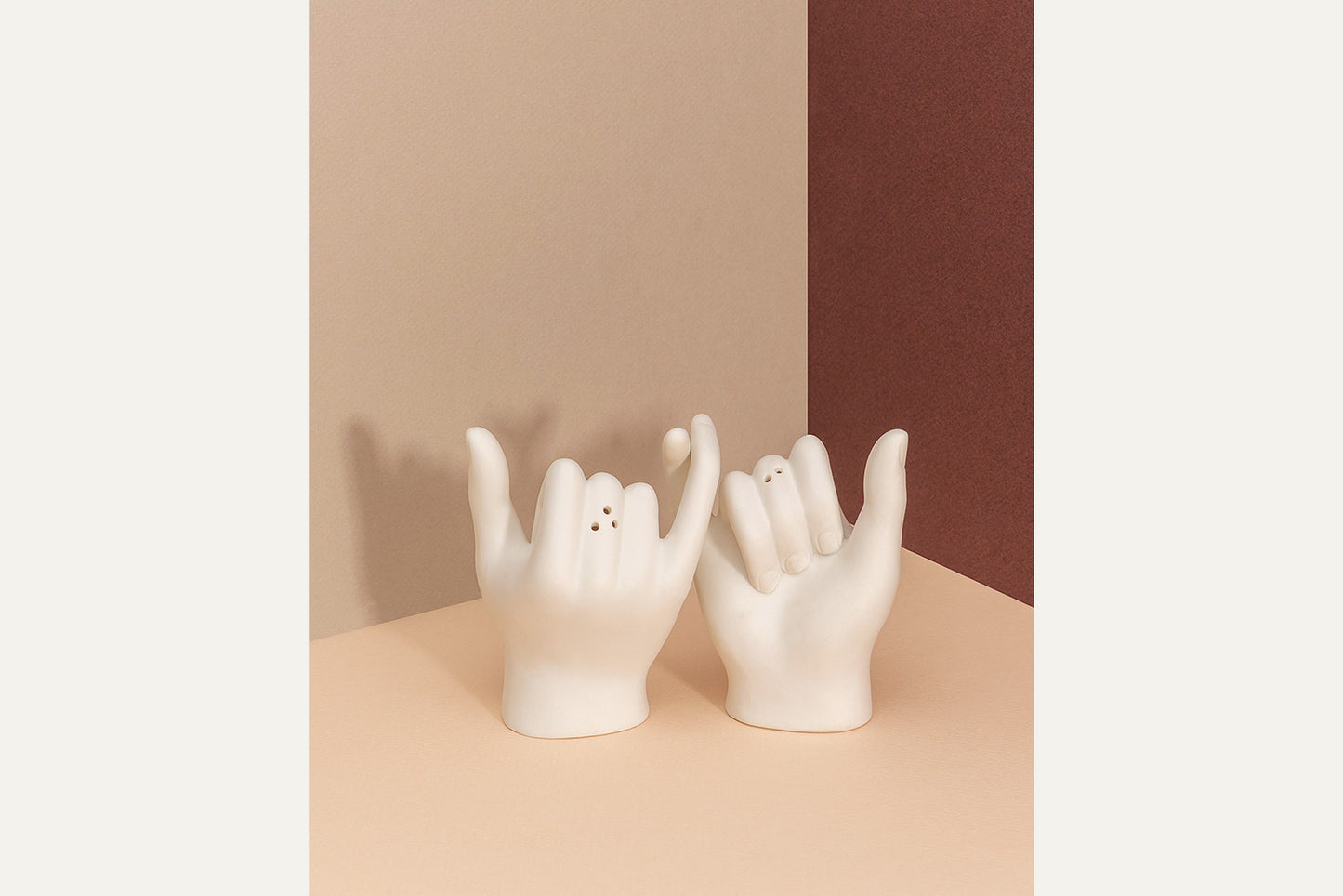 Salt &amp; Pepper Friendship Hands