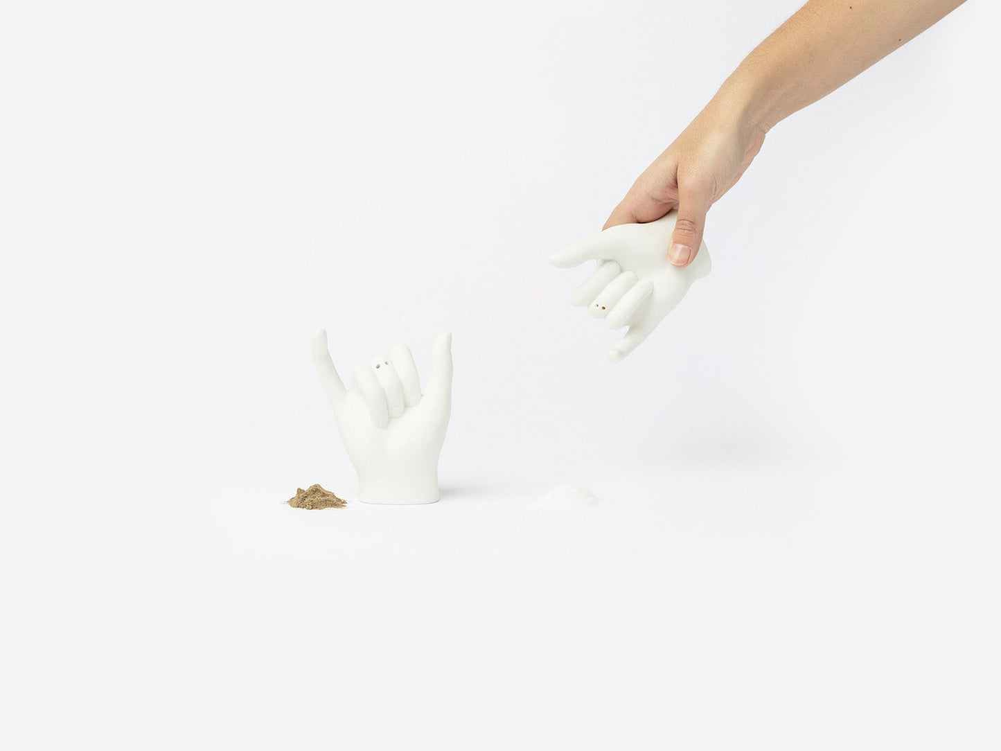 Salt &amp; Pepper Friendship Hands