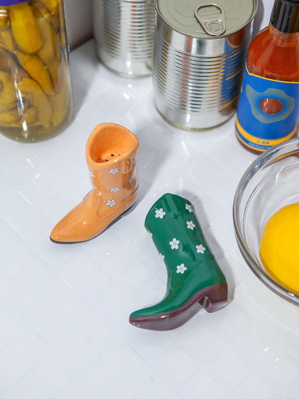 Salière et poivrière Rodeo Cowboy Boot – vue 2