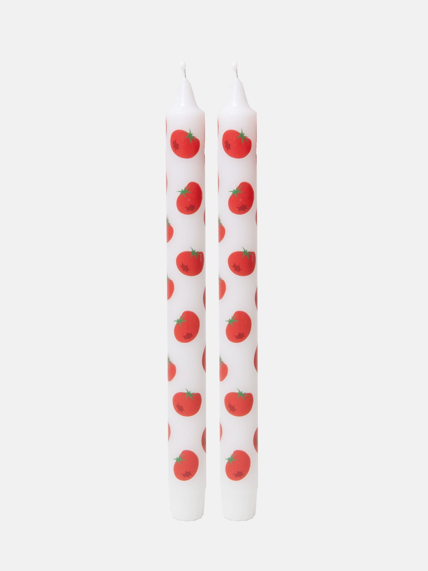 Dolce Vita Tomato Taper Candles