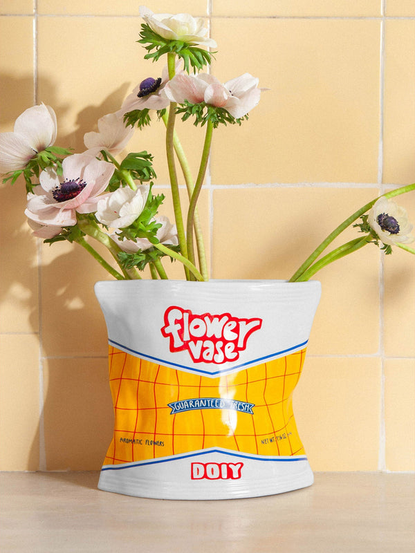 Coin Shop Vase Chips Bag