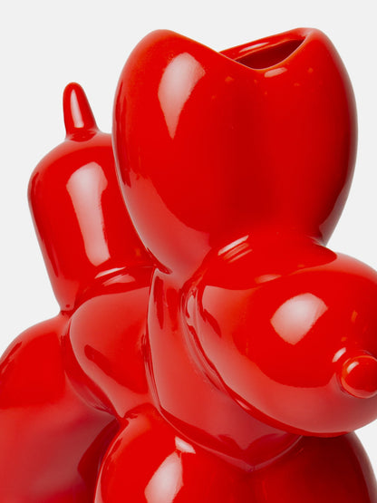 Bobby Vase Red