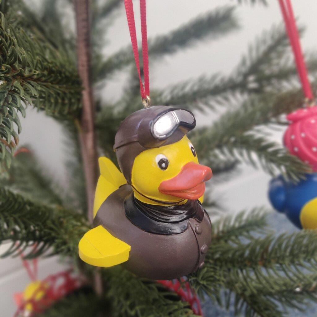 Décoration à suspendre Canard Pilote d'avion