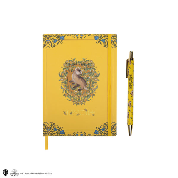 Set Carnet et Stylo Deluxe Monde Magique de Poufsouffle