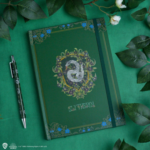 Set Carnet et Stylo Deluxe Monde Magique de Serpentard