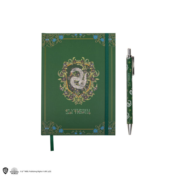 Set Carnet et Stylo Deluxe Monde Magique de Serpentard