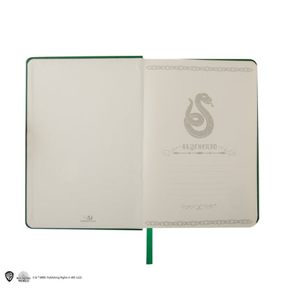 Deluxe Slytherin Notebook and Pen Set