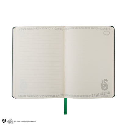 Deluxe Slytherin Notebook and Pen Set