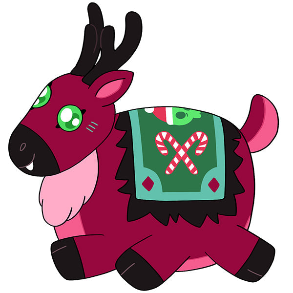 Peluche Mini Squishable – Renne Démoniaque