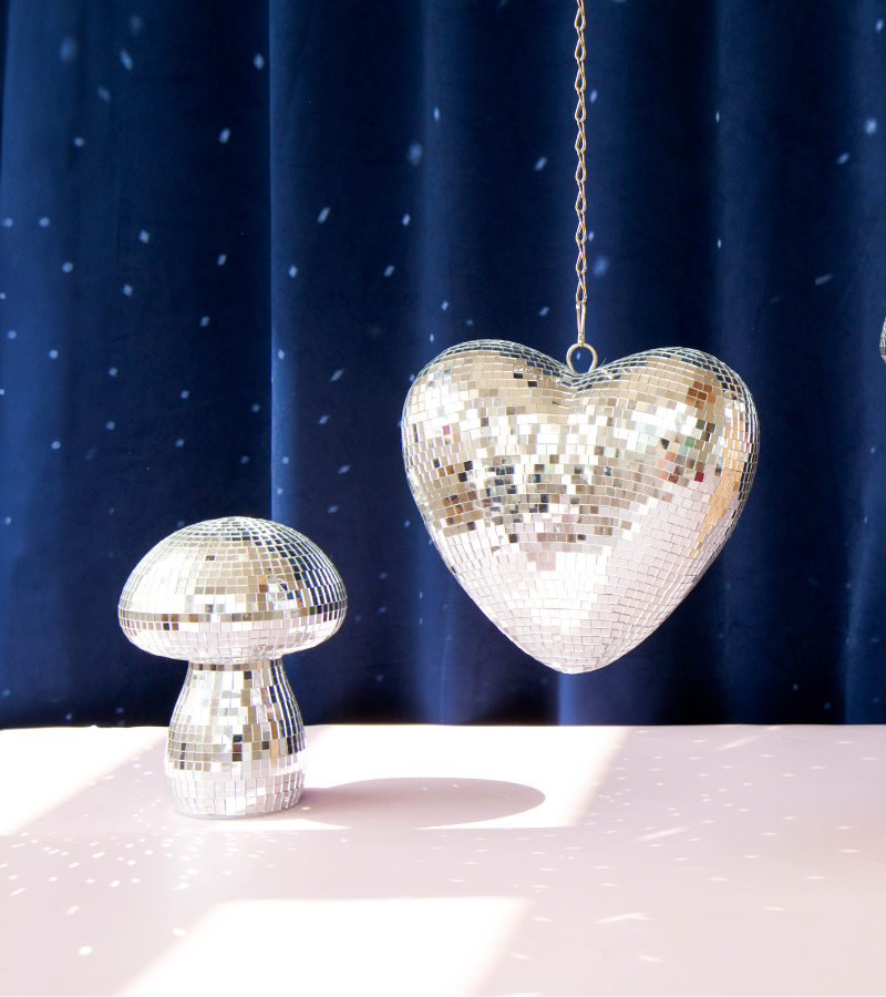 Disco mushroom night light