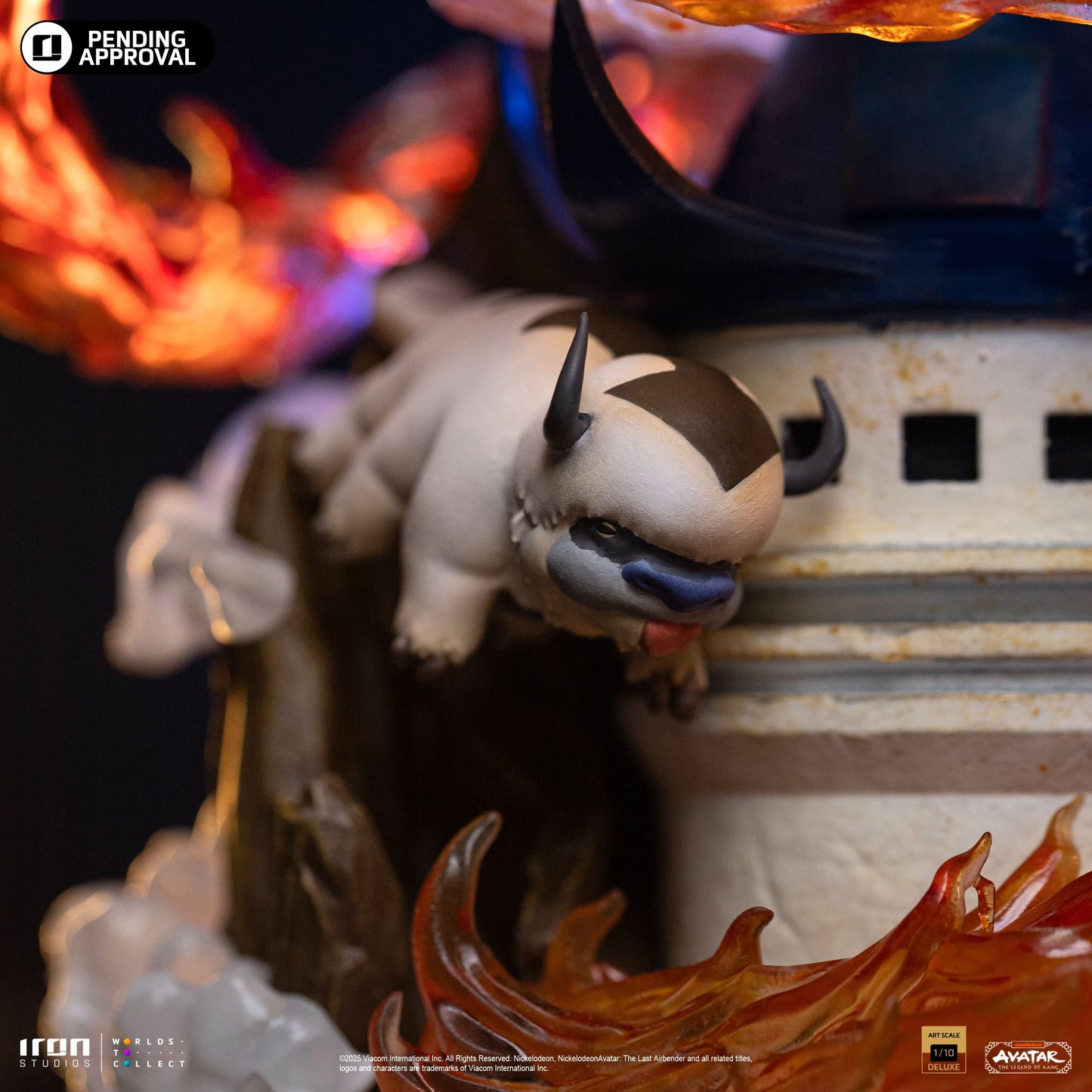 Aang Statue - Avatar: The Last Airbender - Deluxe Art Scale 1/10 - Iron Studios