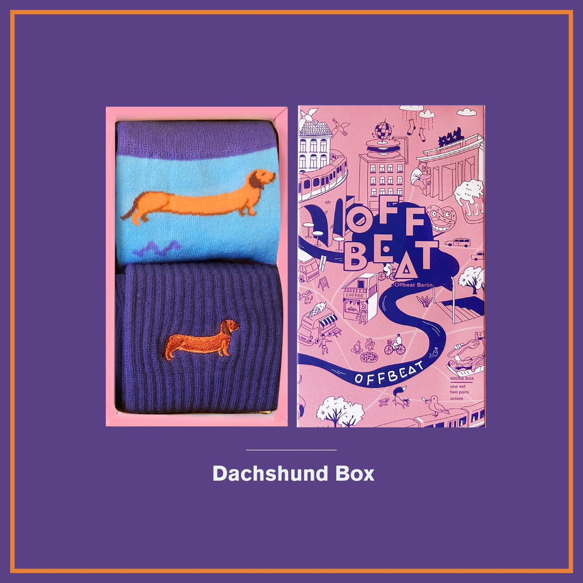 Coffret Cadeau Chaussettes Chien